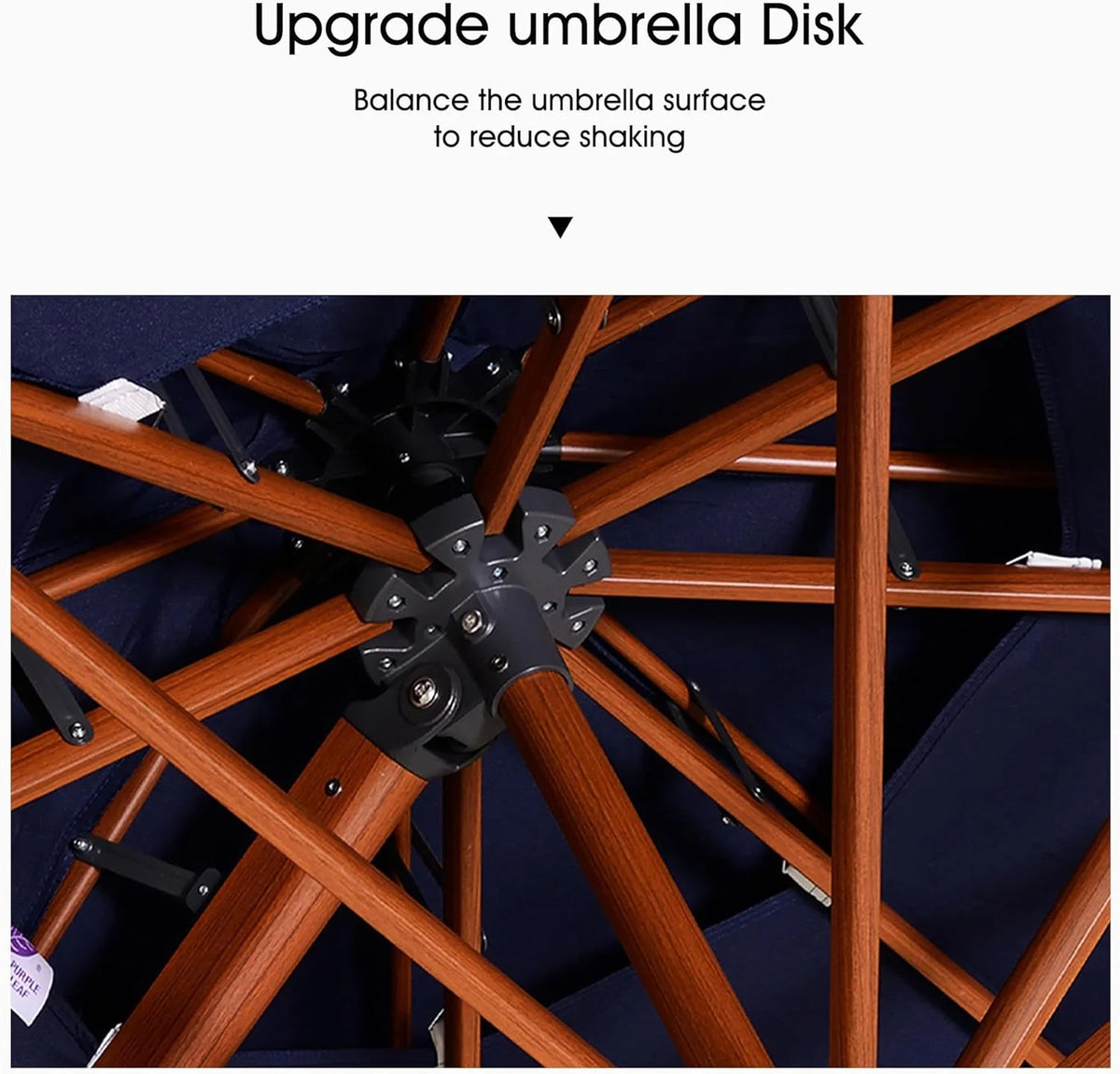 13ft Navy Blue Cantilever Patio Umbrella F82701