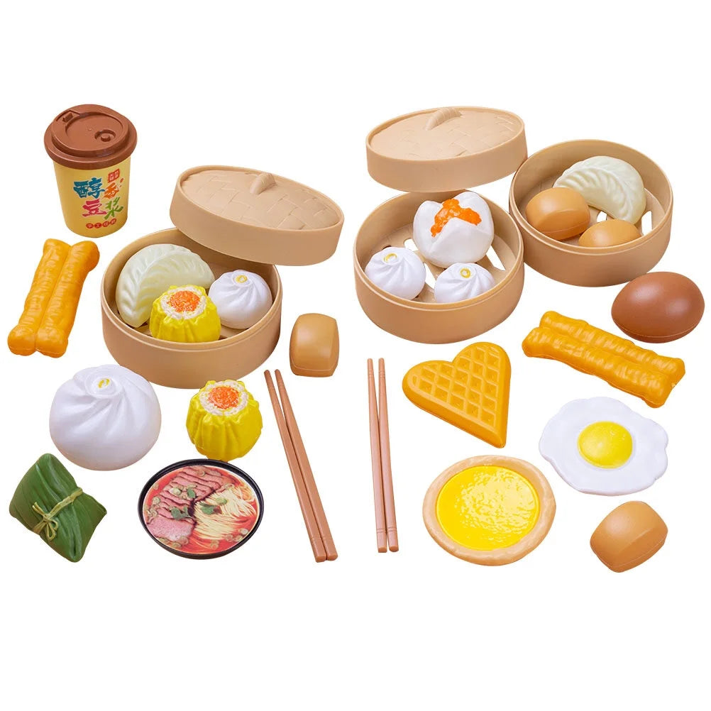 29pcs/2 Sets Kid Cooking Toys Kitchen Toys O47606