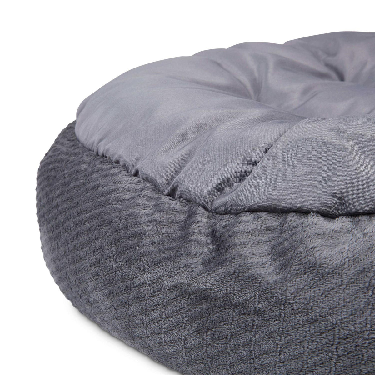 Textured Round Cat Bed B35514