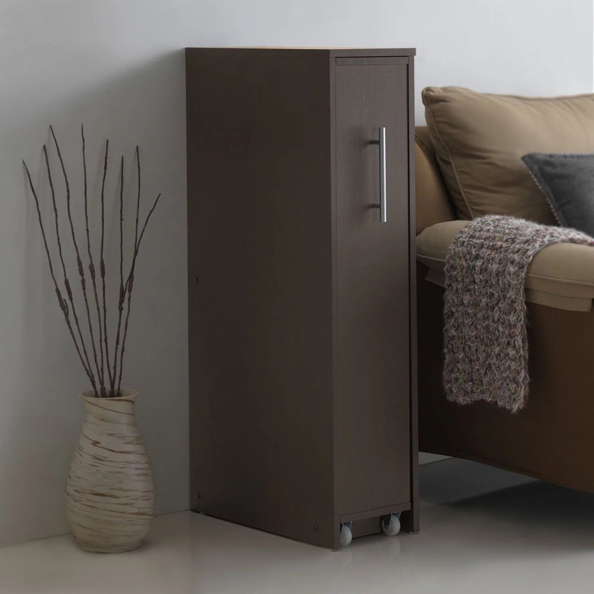 Brown Media Storage Cabinet M625