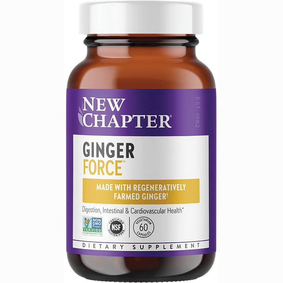 60 Ct Ginger Supplement P730122
