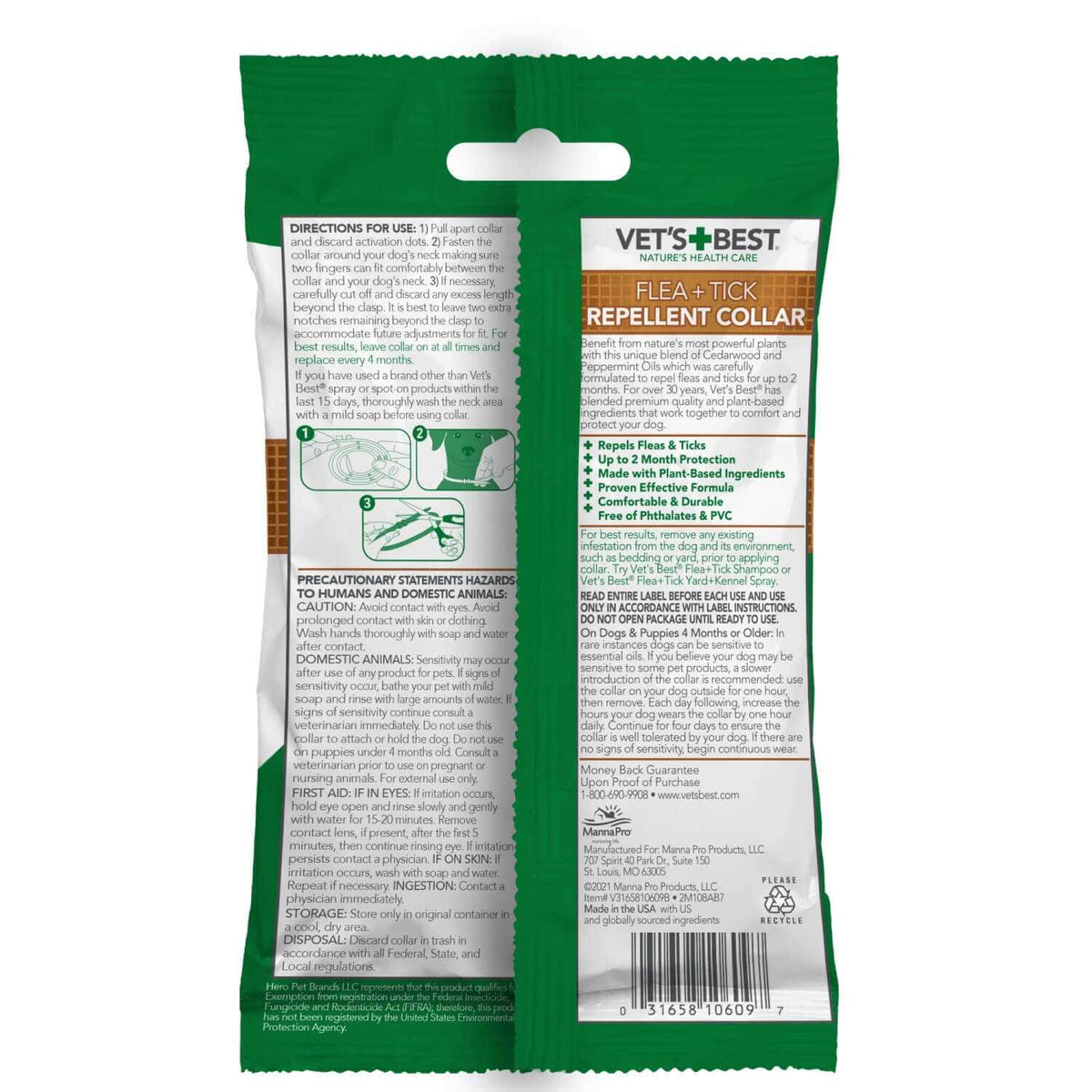 Flea and Tick Repellent Dog Collar E66472