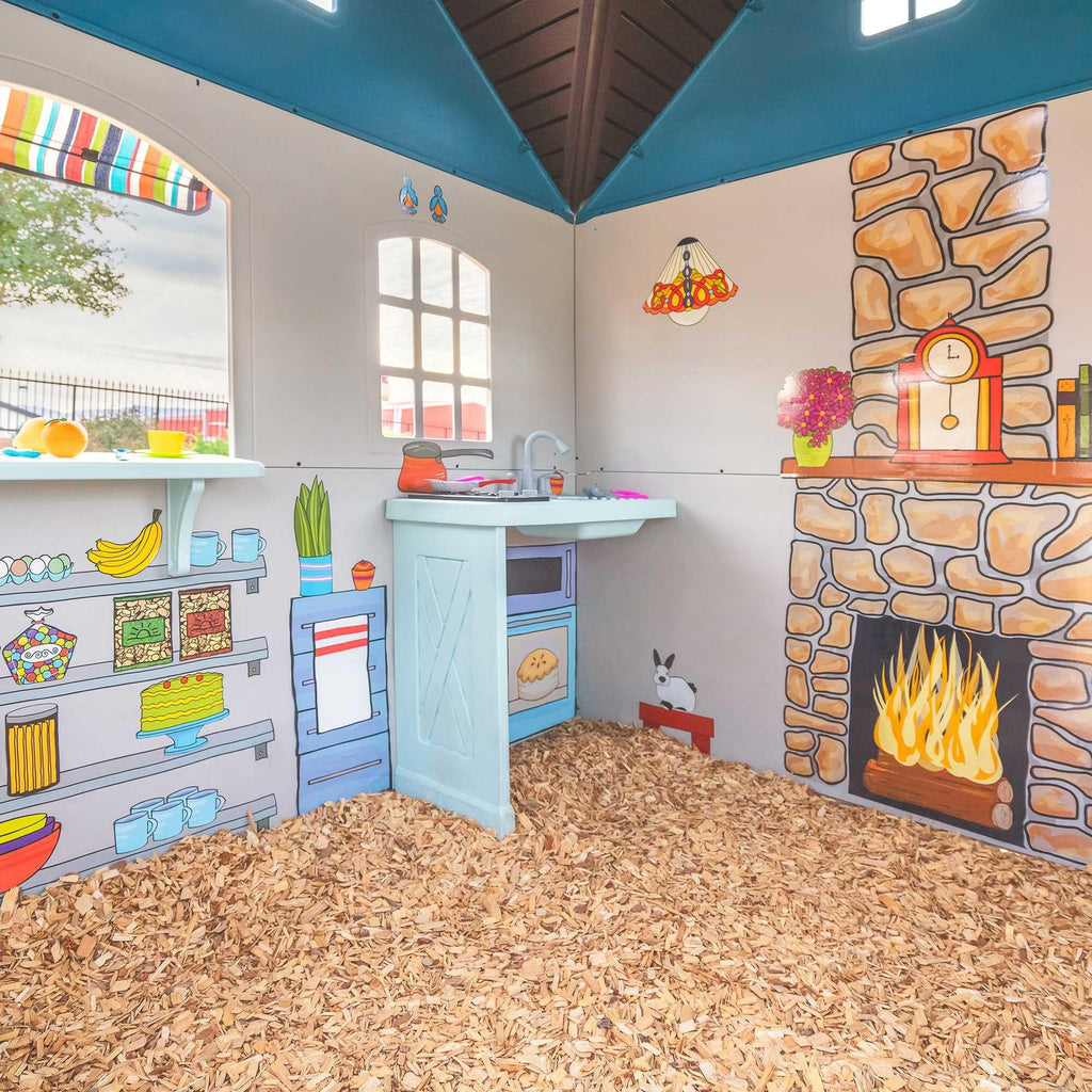 Kid's Outdoor Playhouse S586