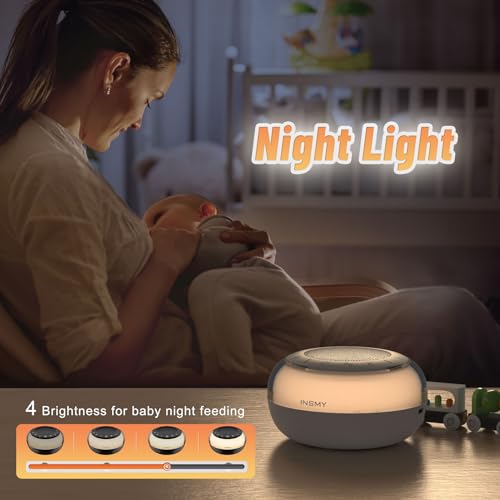 White Noise Machine with 35 Soothing Sounds and Nightlight N871772