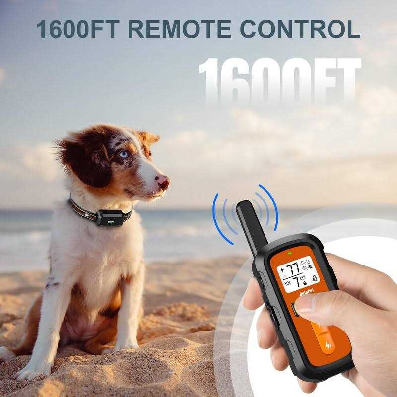 Dog Training Collar with Remote 1600FT T28088