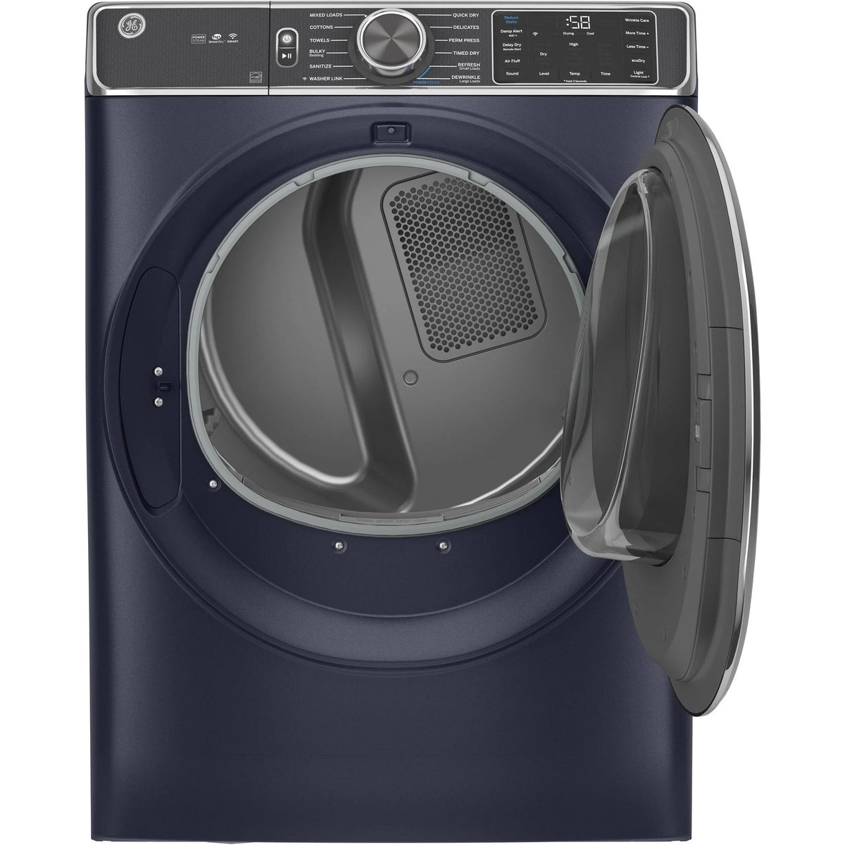 28 in. 7.8 cu. ft. Sapphire Blue Dryer I144