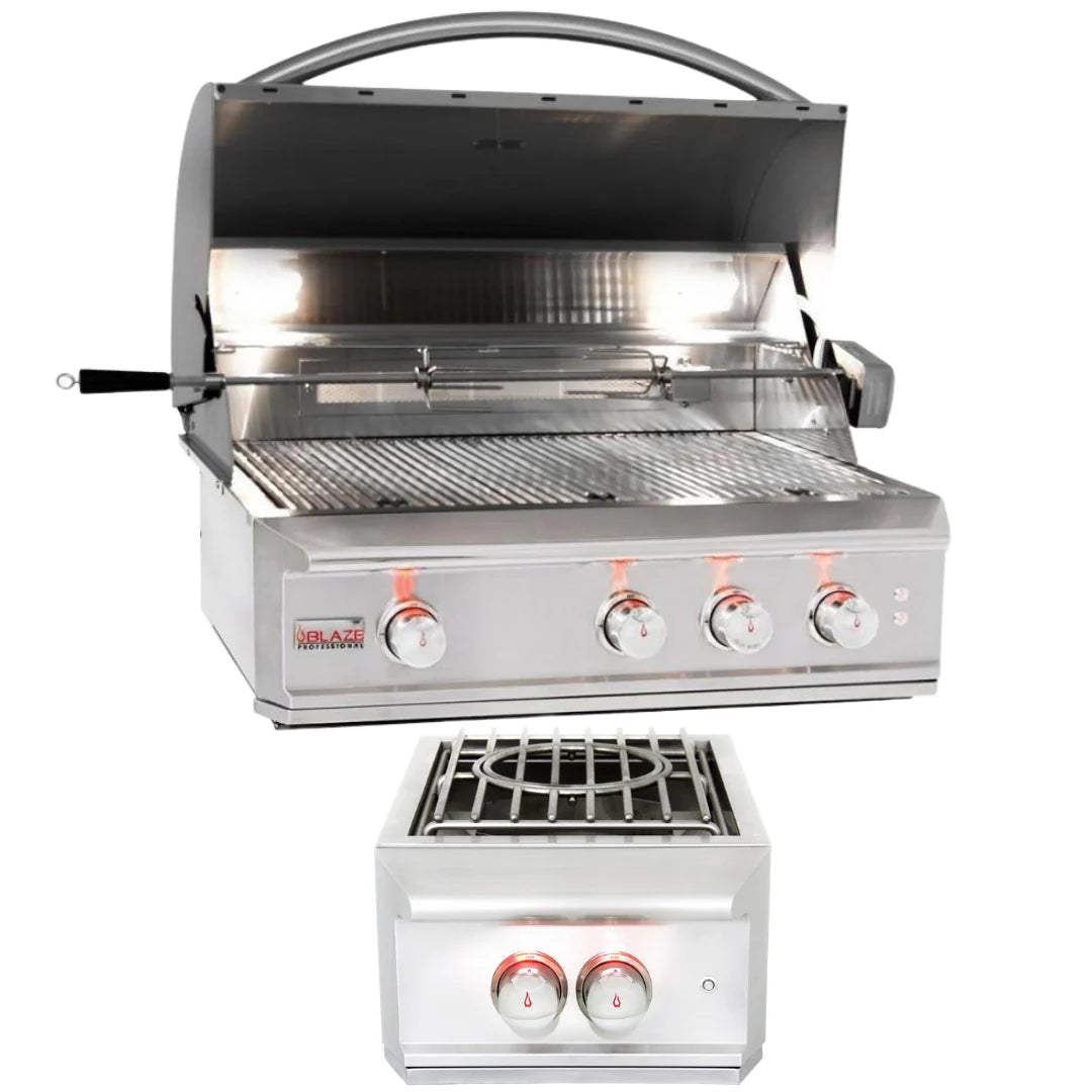 34 in. Propane Gas Grill & Burner R39290