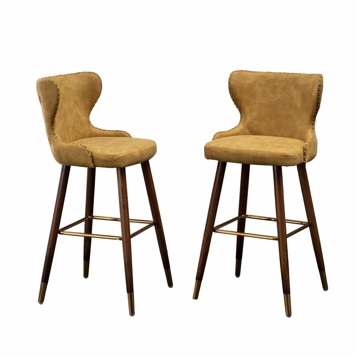 Yellow Set of 2 Bar Stool K8233